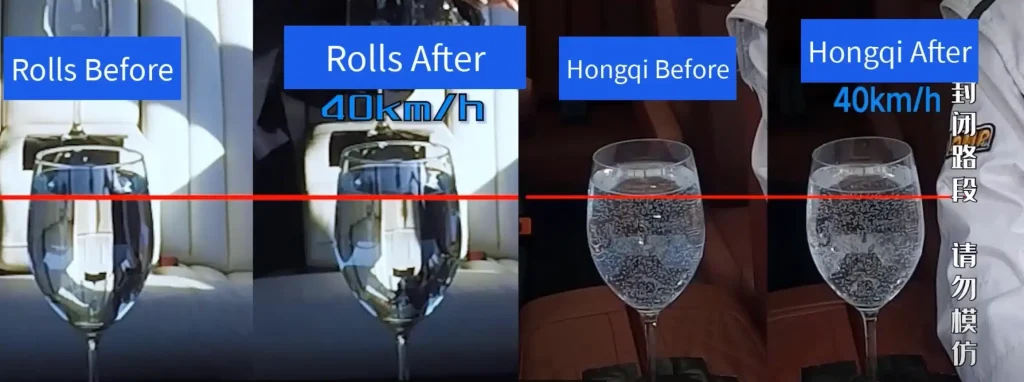 Fake Chinese Rolls-Royce took on the real deal and a Bentley in suspension test and it ended with a shock result