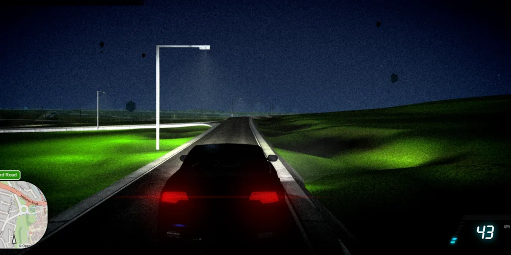 New free-to-play browser game uses real-world map data to let you drive almost anywhere on Earth for wild road trip