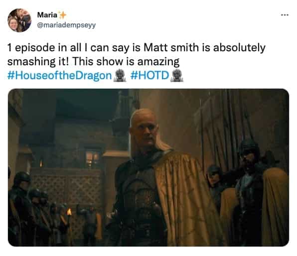 House of the dragon twitter reactions