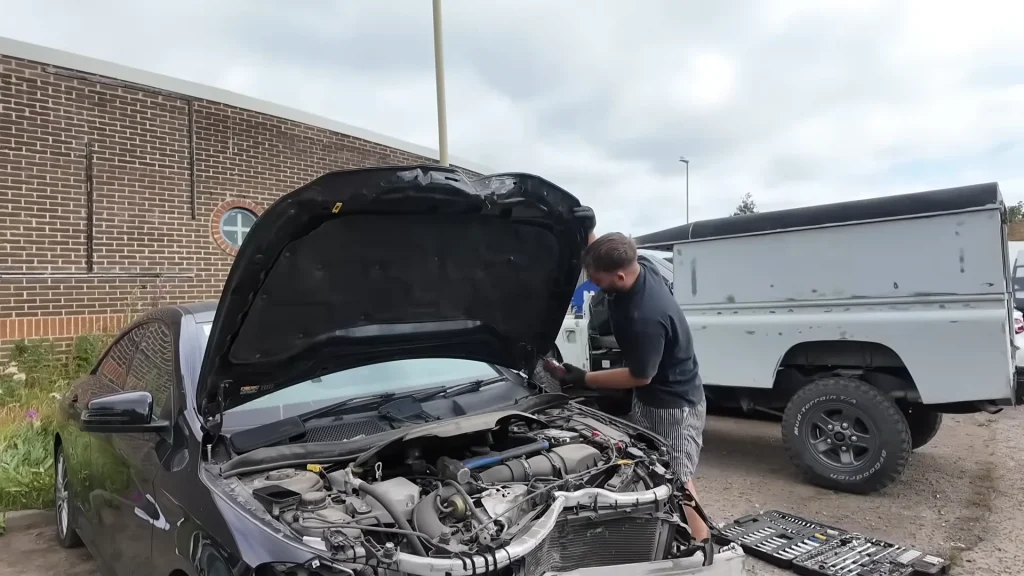 Man turns $2,147 into $10,737 by flipping a totaled Mercedes CLA