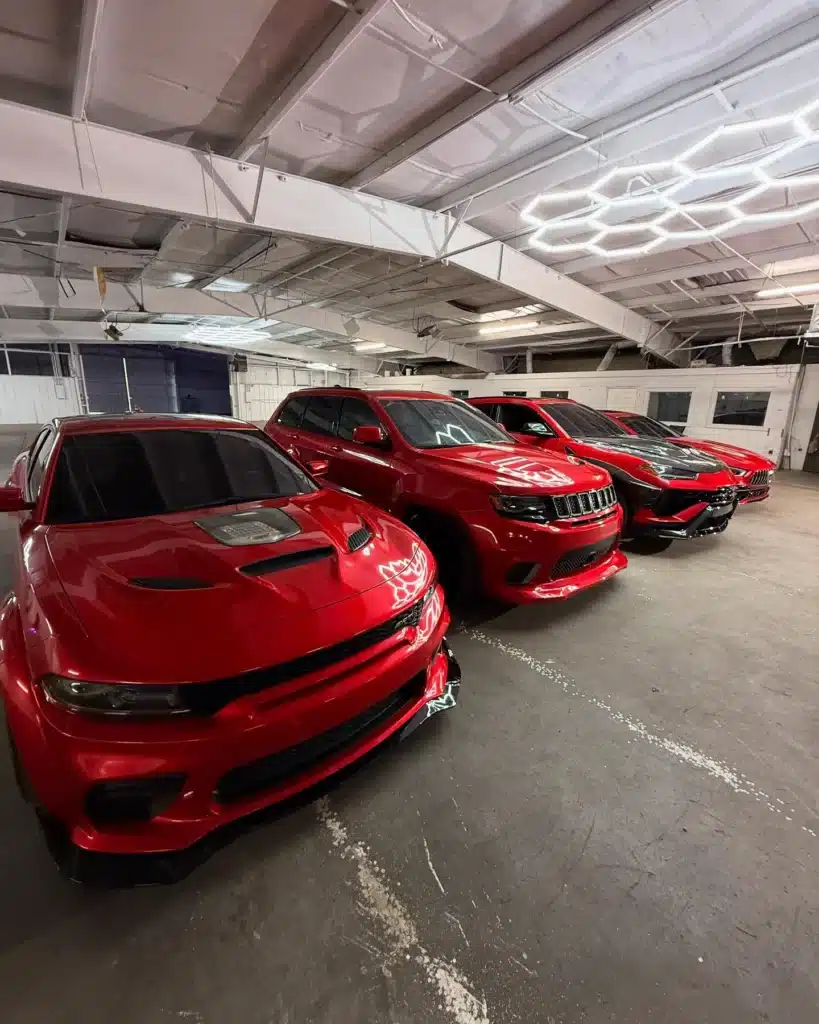 Kai Cenat car garage