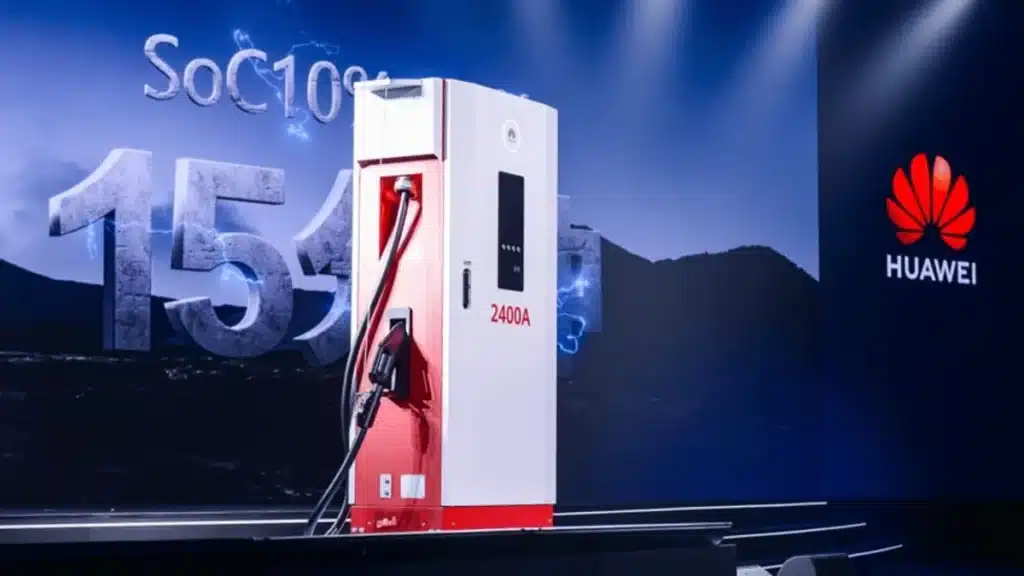 Huawei opens world's first 100 megawatt charging station which can charge a Tesla in just 2 minutes