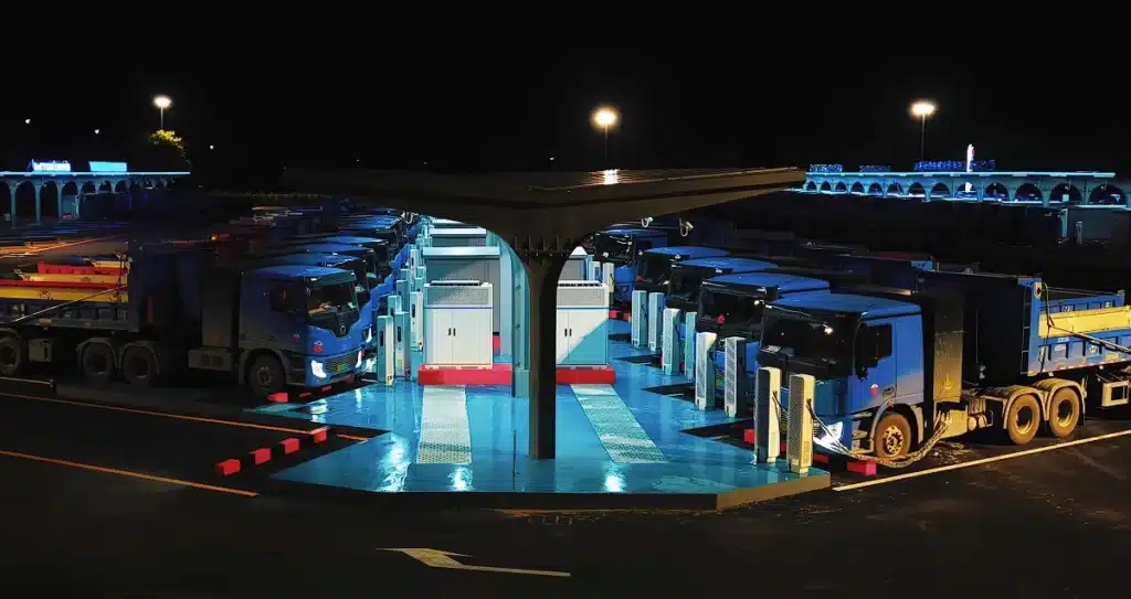 Huawei opens world's first 100 megawatt charging station which can charge a Tesla in just 2 minutes
