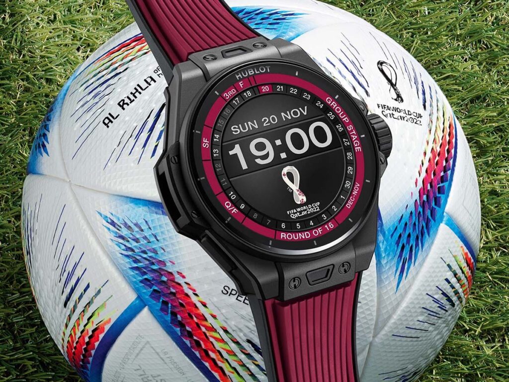 Hublot World Cup with the ball