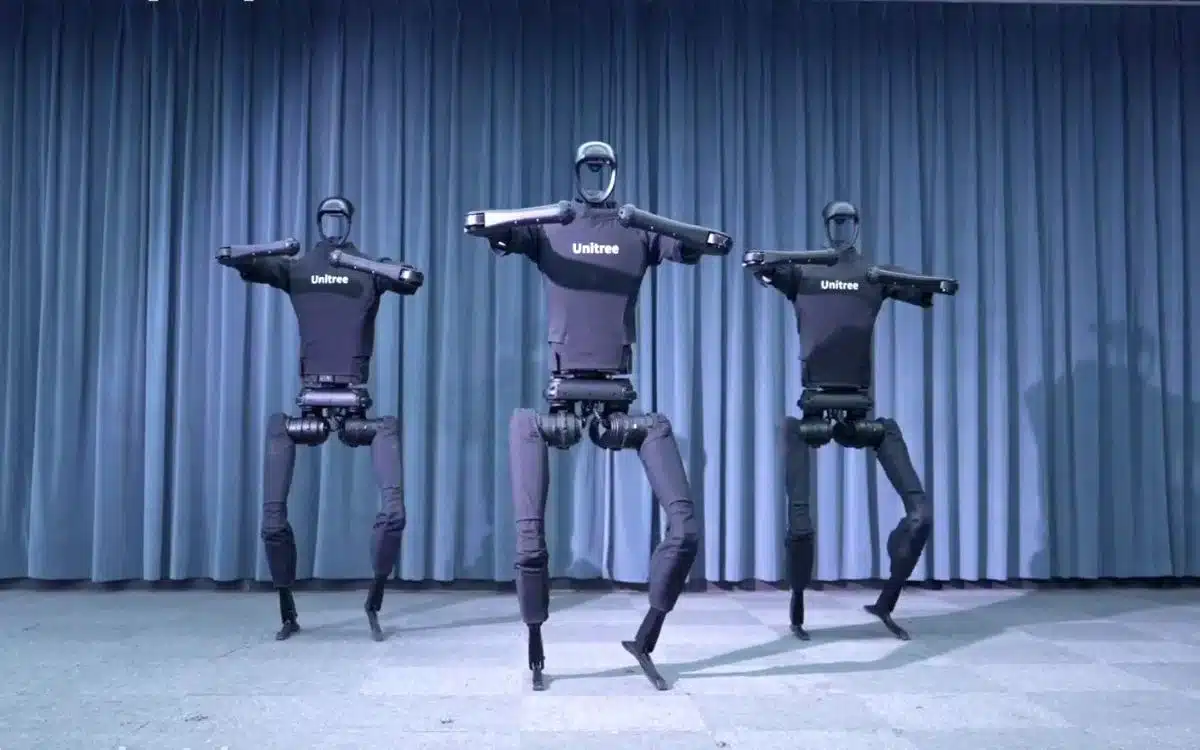 H1 humanoid dancing