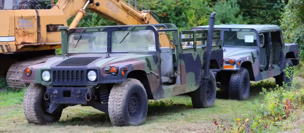 New Hampshire man accidentally buys two non-running military Humvees from a government auction in a $8,000 mistake
