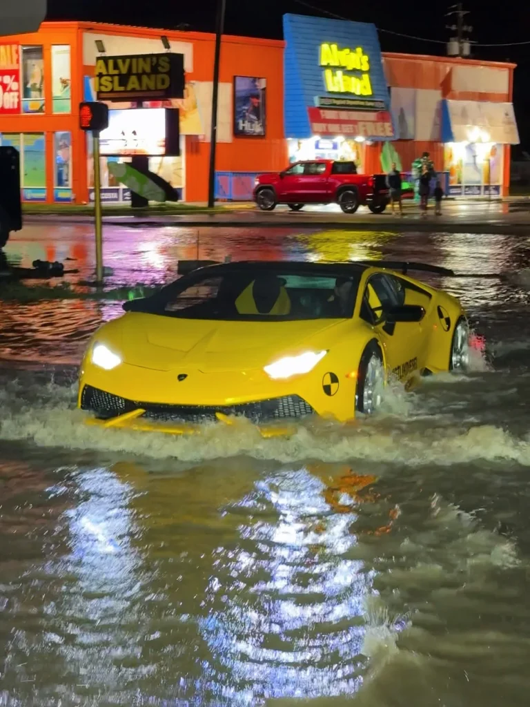 WhistlinDiesel travels to Florida to drive his Lamborghini Huracán through a hurricane in the ultimate test of its endurance