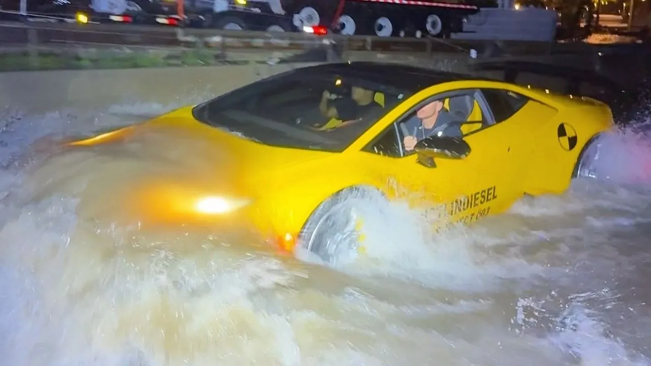 WhistlinDiesel travels to Florida to drive his Lamborghini Huracán through a hurricane in the ultimate test of its endurance