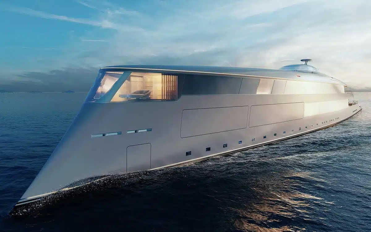 hydrogen powered yacht