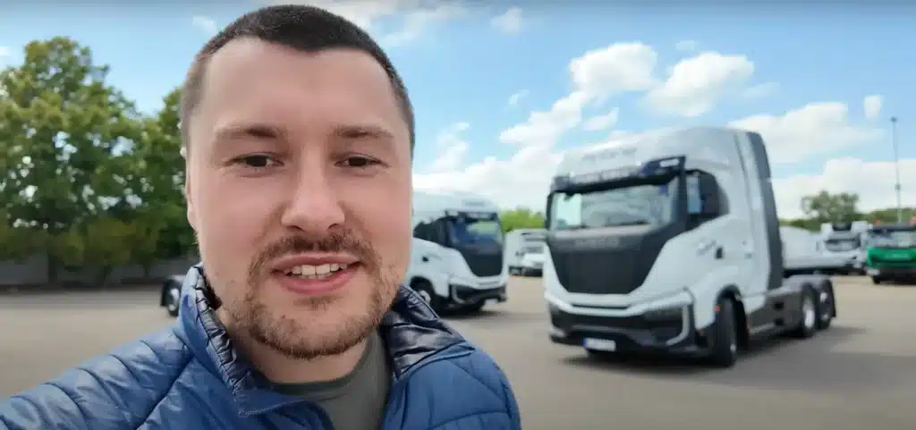 Man drives hydrogen truck for the first time after everyone tore them to shreds then gives his verdict