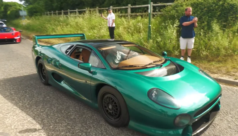Supercar meet is all going to plan until a top secret $132M hypercar club turns up to leave them embarrassed