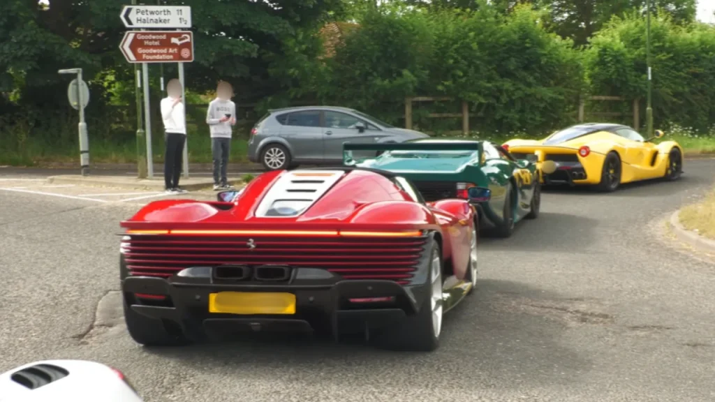 Supercar meet is all going to plan until a top secret $132M hypercar club turns up to leave them embarrassed