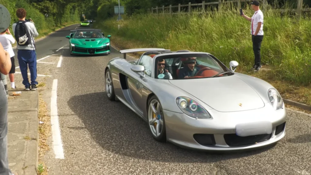 Supercar meet is all going to plan until a top secret $132M hypercar club turns up to leave them embarrassed