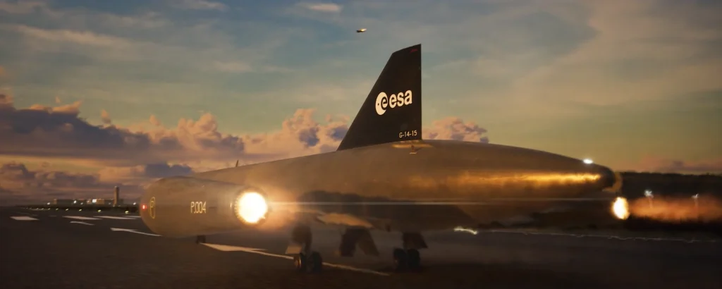 Hypersonic plane developed by European Space Agency would travel from London to Sydney in just three hours, 14 hours quicker than Concorde