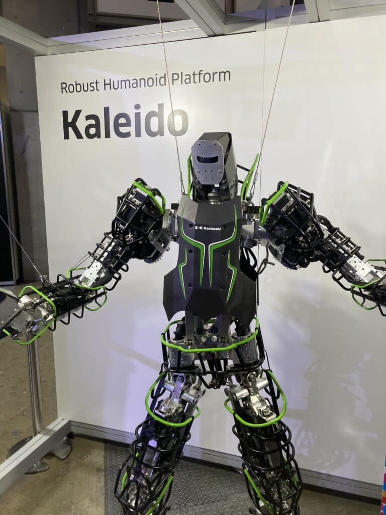 Kaleido's humanoid robot at at Japan Mobility Show