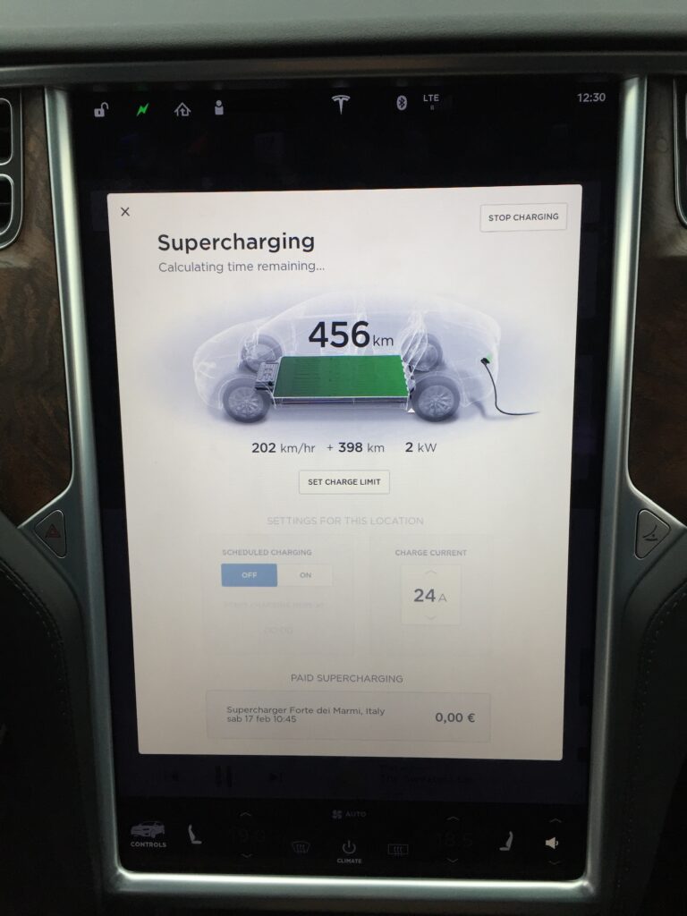 Tesla Superchargers