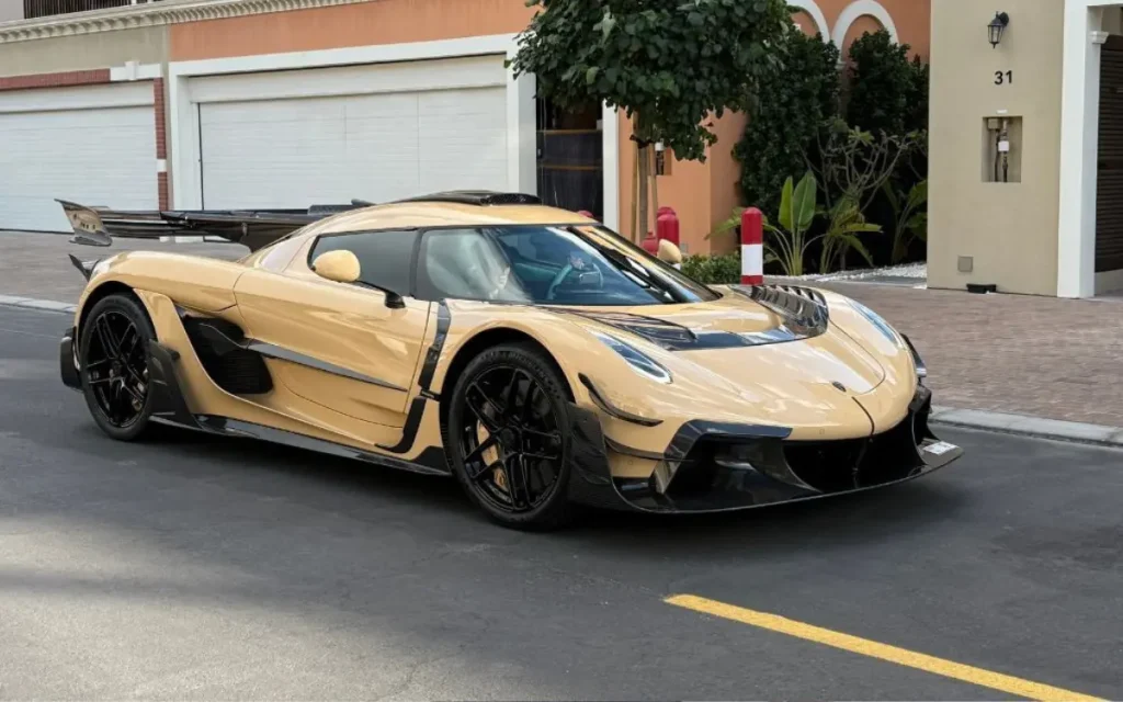 The first Mansory Koenigsegg has arrived in Dubai and it’s already destined for one random winner