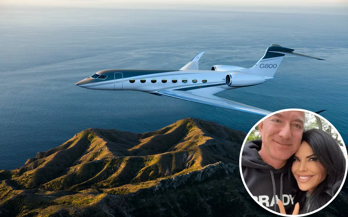 A staggering 96 private jets are expected to fly in for Jeff Bezos and Lauren Sánchez’s wedding
