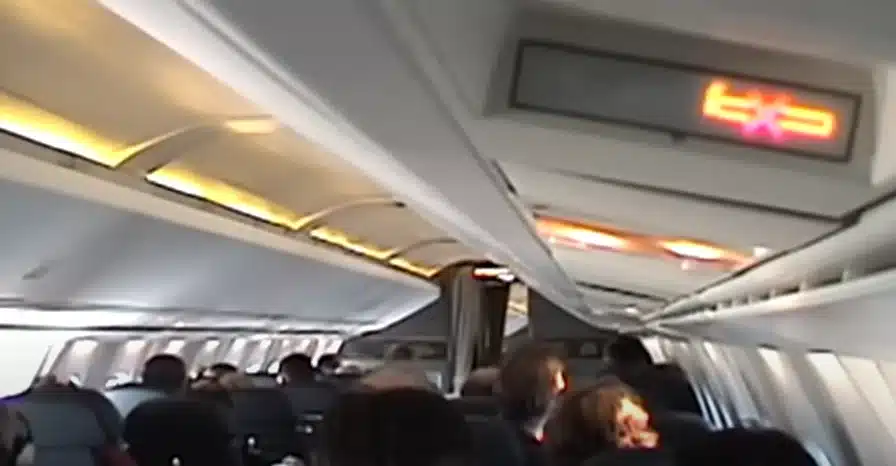 Passenger films his entire Concorde journey from check-in to arrival and captures sound barrier wave on camera