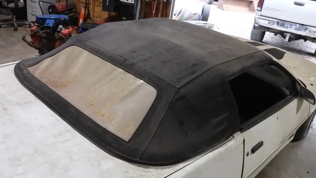 A rare 1985 Camaro IROC-Z Convertible rescued after nearly 30 years in an Alabama barn