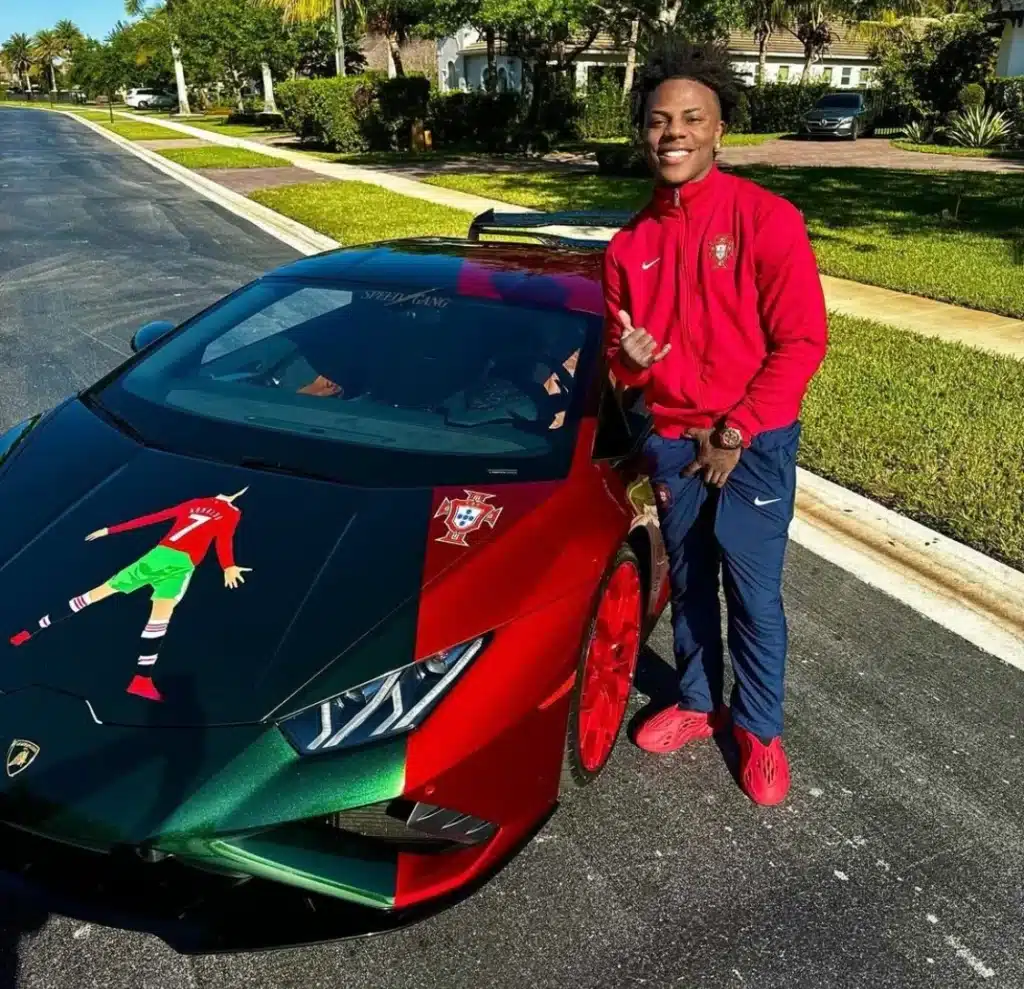 IShowSpeed Bought His First Car And It Was A Cristiano Ronaldo Themed IShowSpeed Bought His First Car And It Was A Cristiano Ronaldo Themed