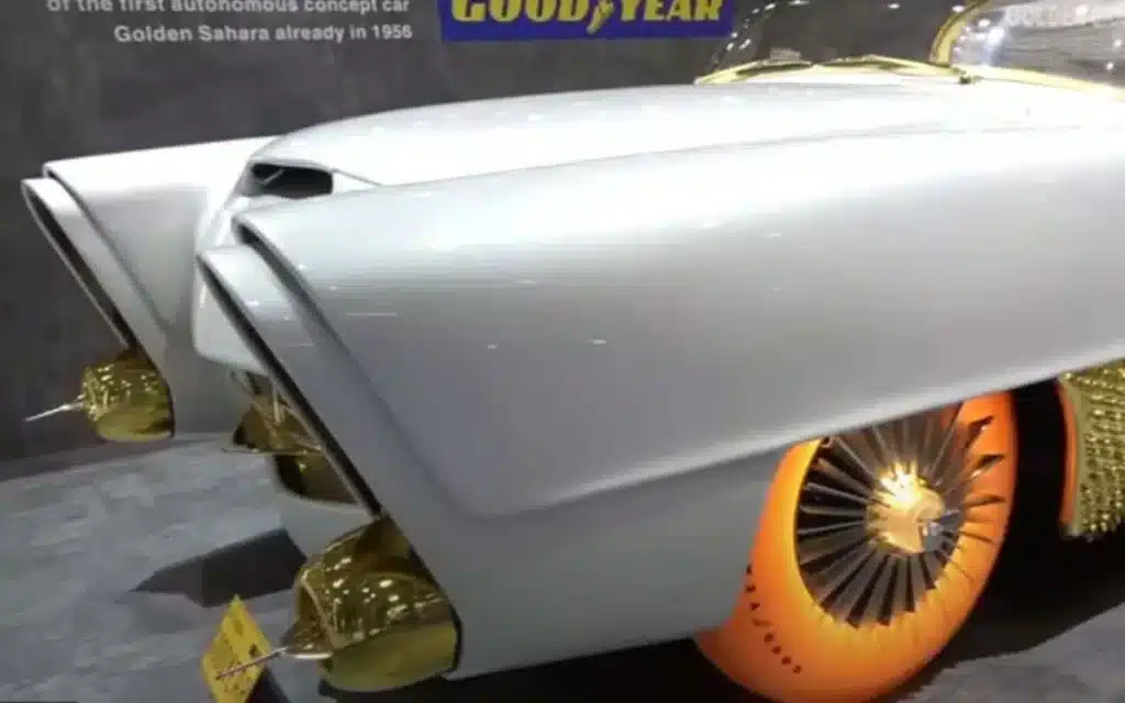 In the 1960s, Goodyear created glowing tires that anyone could buy