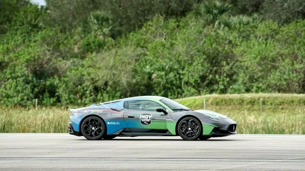 Indy Autonomous Challenge Politecnico di Milano Maserati MC20 record Florida