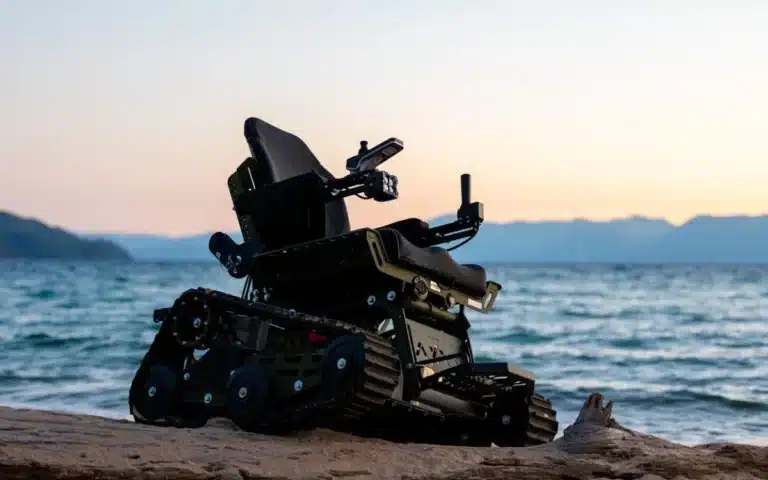 Innovative all-terrain wheelchair can tackle any landscape