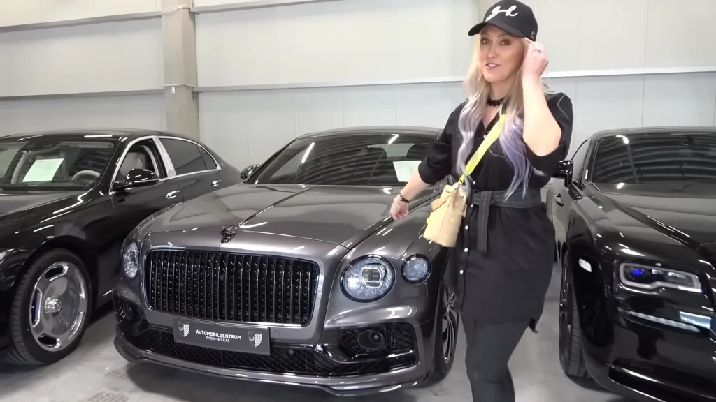 Supercar Blondie visits $50M luxury car collection and its owner ends up challenging her to take a Bugatti Chiron through a Burger King drive-thru