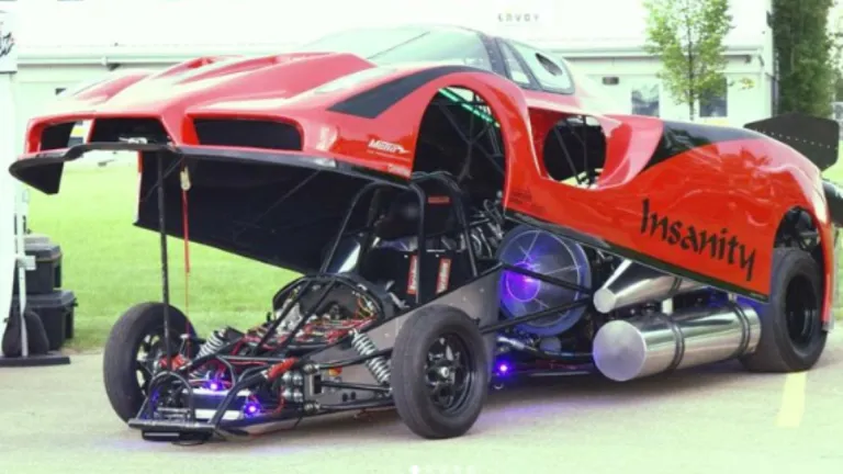 Canada man spent 17 years building absolutely wild homemade Ferrari with 18,000HP and it looks as mad as it sounds when it gets going