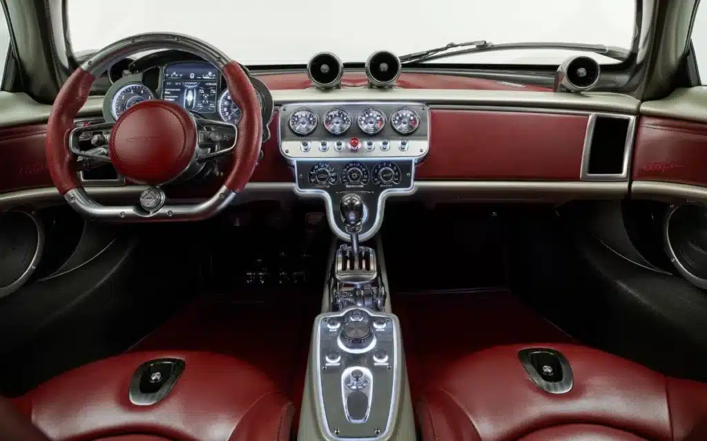 Interior of Pagani Utopia