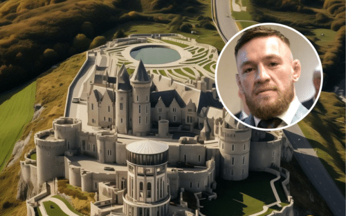Inside jaw-dropping castle design for Conor McGregor featuring supercar garage