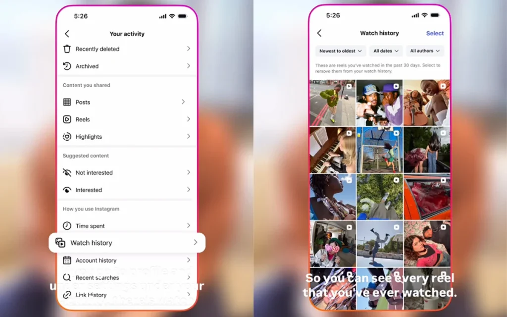 After years of waiting, people have hailed the arrival of the new watch history Instagram feature that allows you to pick up where you left off