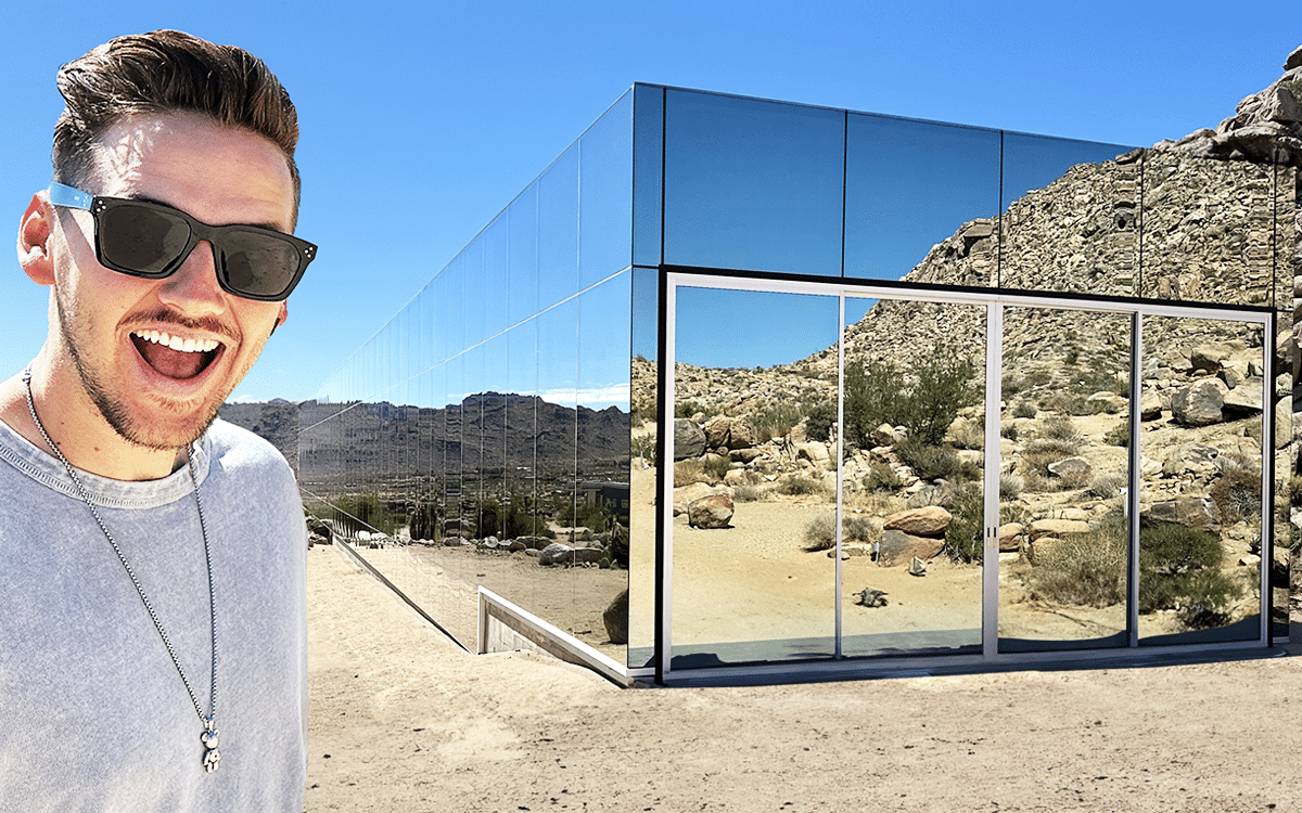 Tour of the Invisible House in Joshua Tree