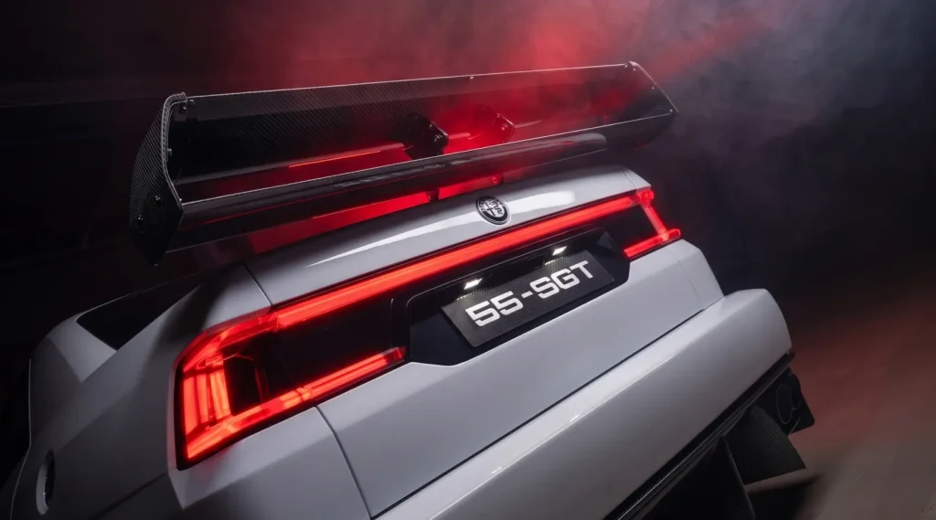 Italian manufacturer SGT Automobili is bringing back one of the most iconic Alfa Romeo sedans, the Alfa 155, in the shape of a hypercar called the 55-SGT