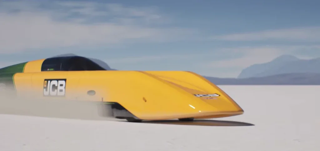 Man who broke the sound barrier on land is now driving a 1,600HP hydrogen vehicle in the hopes of breaking three world records