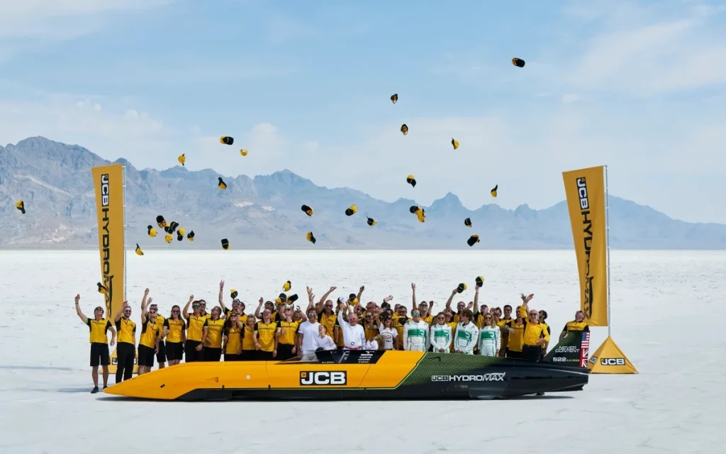 Man who broke the sound barrier on land has set a brand new speed record with 1,600HP hydrogen vehicle