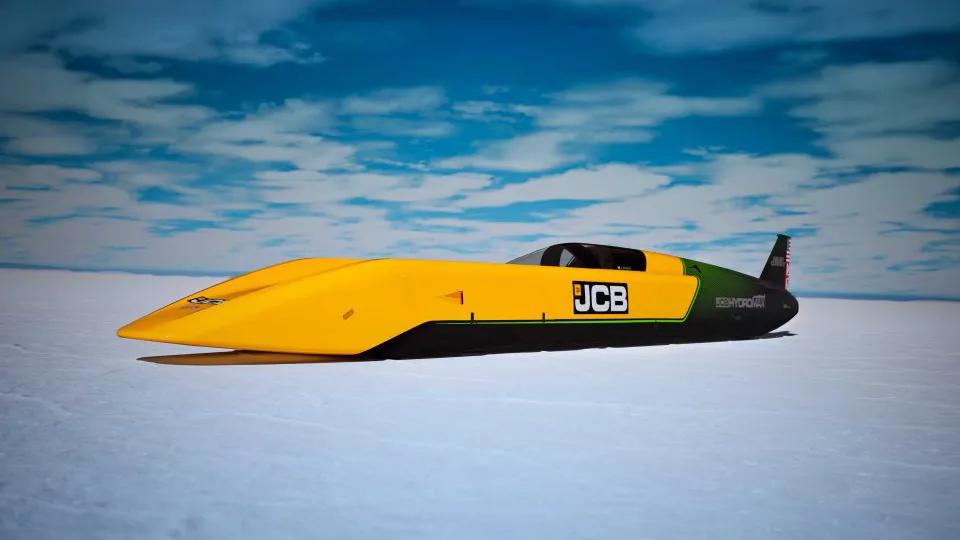 Man who broke the sound barrier on land is now driving a 1,600HP hydrogen vehicle in the hopes of breaking three world records