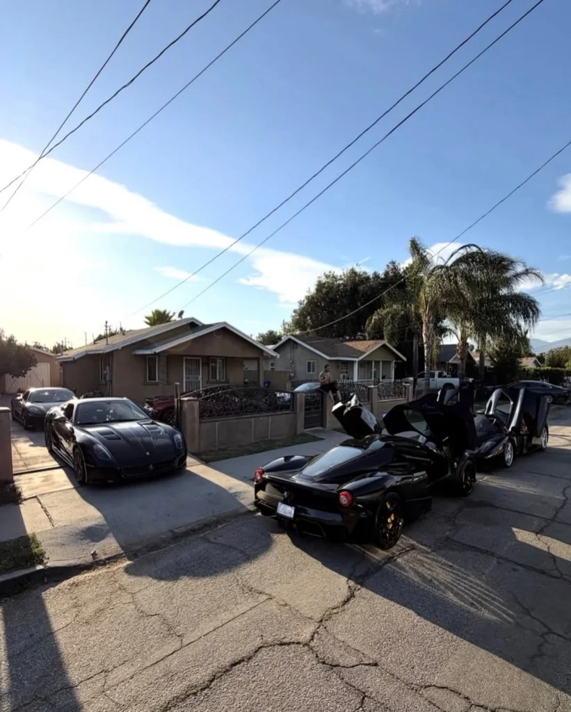 Music star JOP takes his $20M Ferrari collection back to the neighborhood he grew up in to show off the ultimate full-circle moment