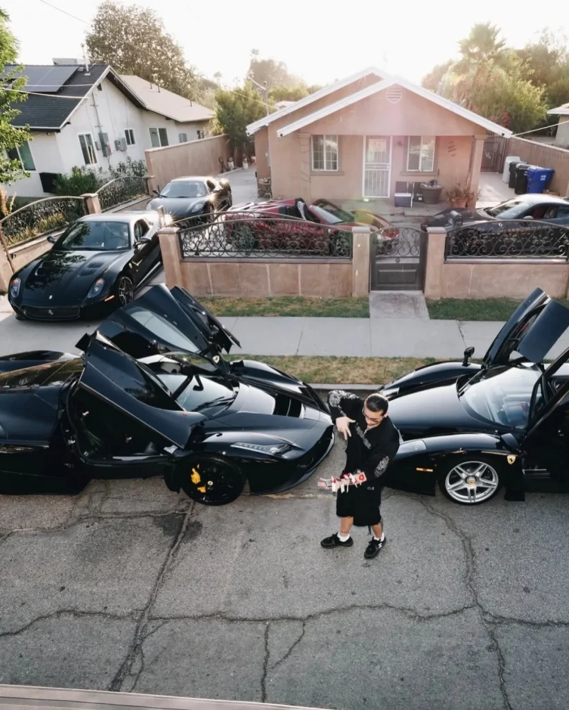 Music star JOP takes his $20M Ferrari collection back to the neighborhood he grew up in to show off the ultimate full-circle moment