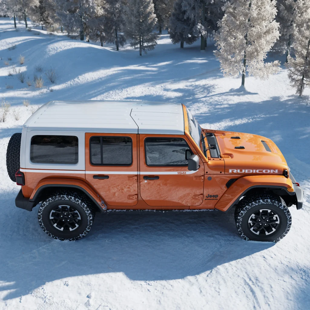 Jeep brings back the classic Arctic White look with the new Wrangler Whitecap