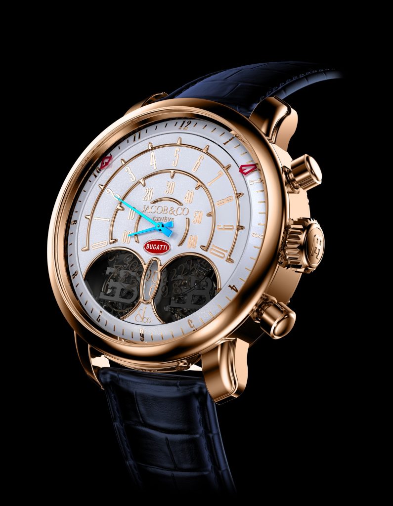 There's a new 0,000 Bugatti-themed Jacob watch and it's a lot more subtle than you'd think