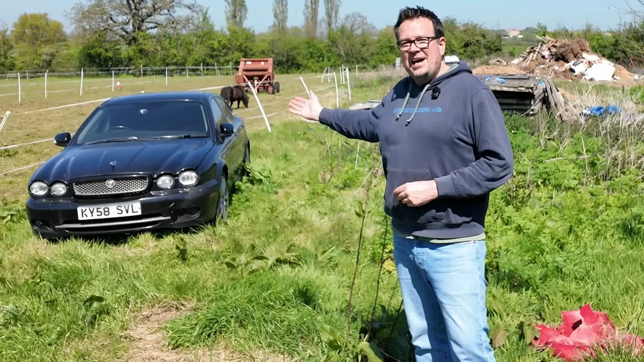 Man buys 2008 Jaguar X-Type Sport for $406 after it had been sitting abandoned for years and quickly wonders if he's made a mistake