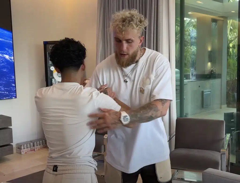 Jake Paul gifts his barber a Rolex