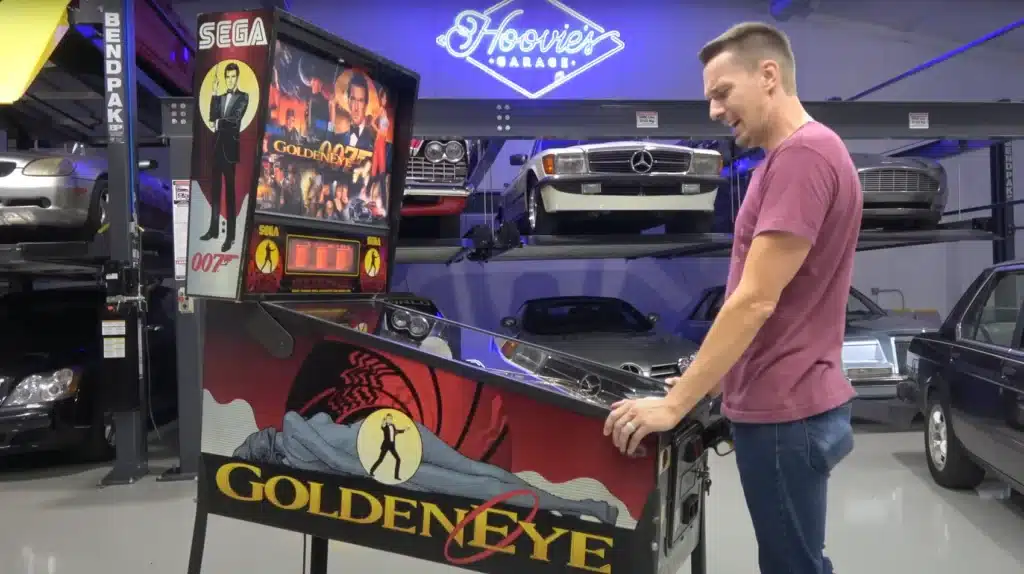 Kansas YouTuber swapped a James Bond pinball machine for 'immaculate' BMW 535i in 'weirdest trade ever'