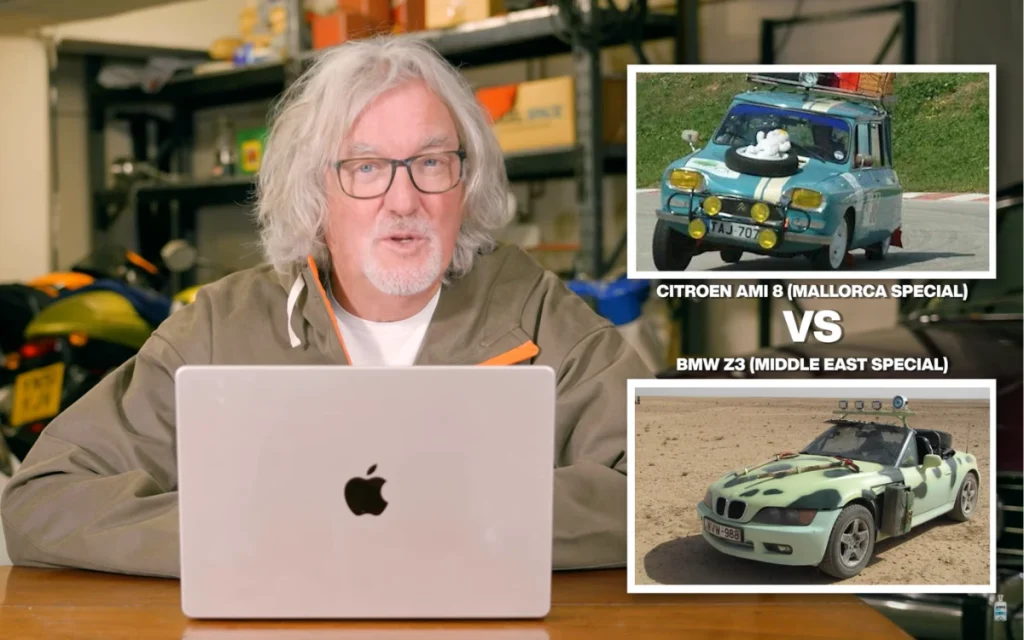 James May has spent years behind the wheel of some of the most ridiculous cars ever, so choosing a favorite Top Gear Special car was never going to be simple.