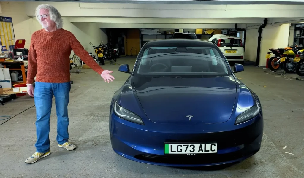 James May is probably the only ex-Top Gear and Grand Tour who genuinely likes EVs, which explains why he owns a Tesla Model 3