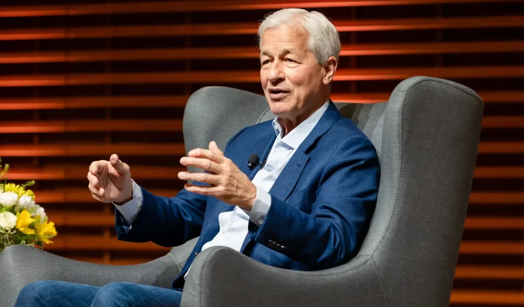 Chase CEO Jamie Dimon offered a stark outlook on the world of auto loans