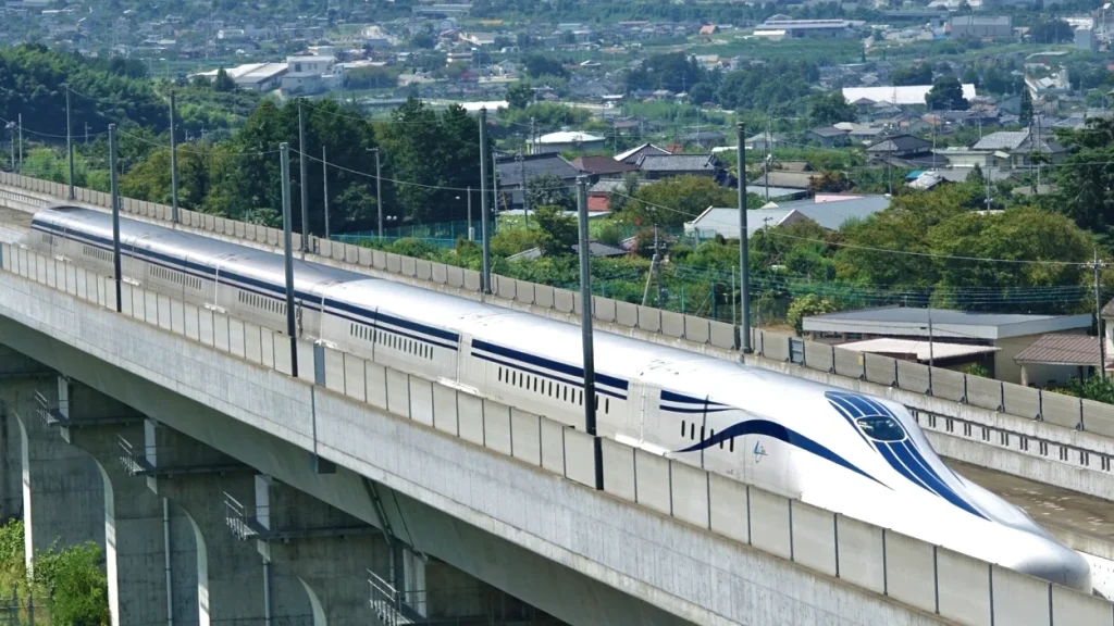 Japan is working on a maglev train that can supposedly connect Tokyo to Nagoya in just 40 minutes