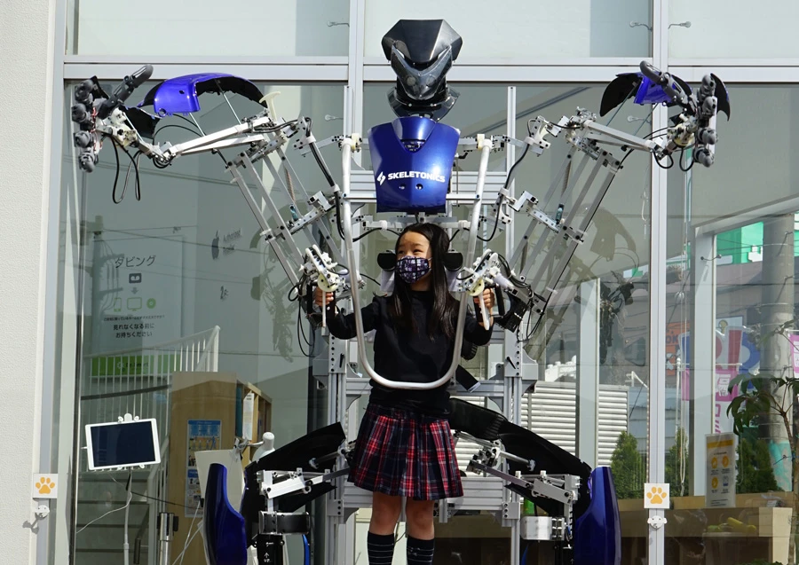 Japan is opening a robot theme park where visitors can pilot robotic suits and battle each other